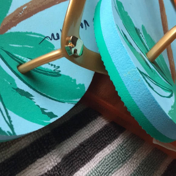 Gone SOON 🌴 Kate Spade Nassau Flip Flops NWT - Picture 8 of 8
